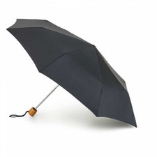 Fulton Stowaway Deluxe Umbrella - Black - BNWT