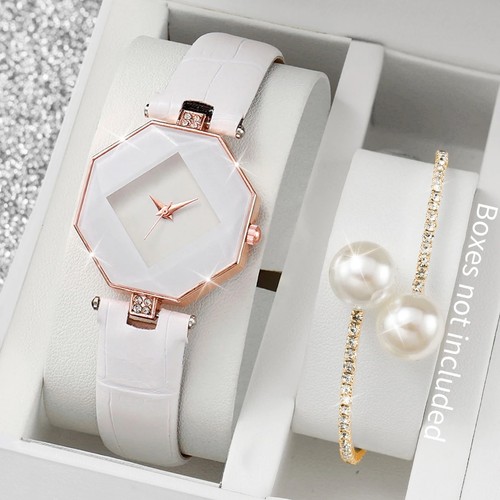 2pcs women fashion quartz - 2pcs,