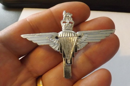Military badge the parachute - the,