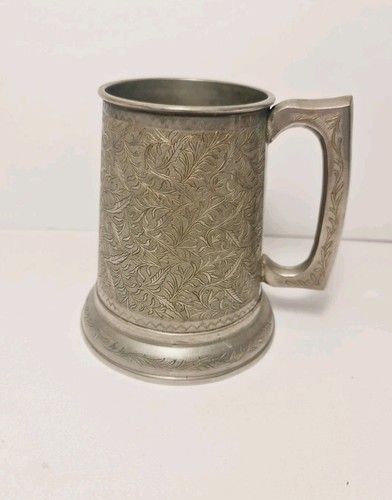 Silver colored metal floral - metal,