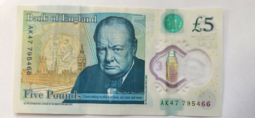 Ak47 polymer note - ak47, £5