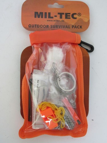 Outdoor survival kit - survival,