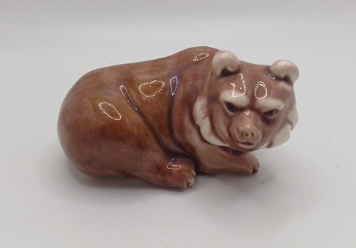 Red panda bear - bear, figurine