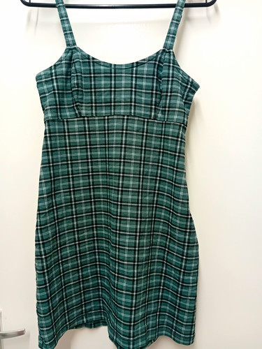 Hollister green plaid - xs,