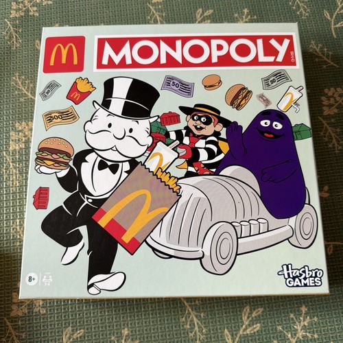 Mcdonald monopoly board - monopoly,