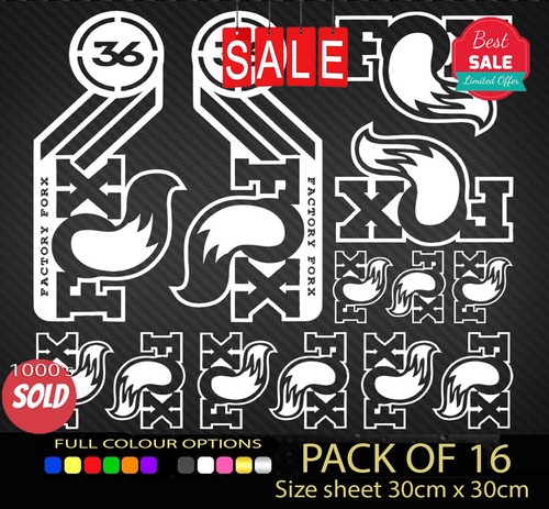 Fox racing vinyl decal - ,