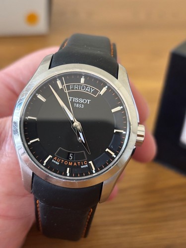 Tissot couturier day date - couturier,