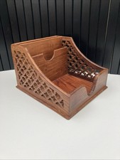 Vintage Carved Wooden Desk