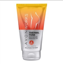 Avon Works Thermal Tone Anti-Cellulite Warming Gel 150ml Rare & Discontinued ￼