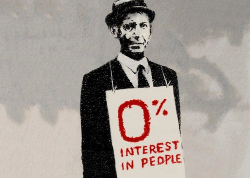 Banksy zero percent interest - banksy,