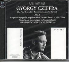 LISZT - SOLO PIANO WORKS & TRANSCRIPTIONS - EUROPEAN COLUMBIA'S - CZIFFRA