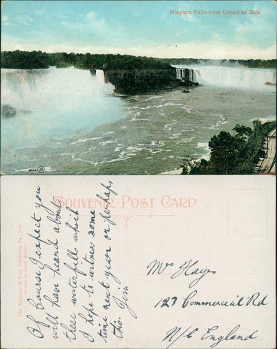 Niagara falls from - from, canadian