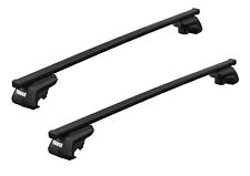 Thule Roof Rack Raised Rail Evo SquareBar Evo Black for Volvo 760 Estate