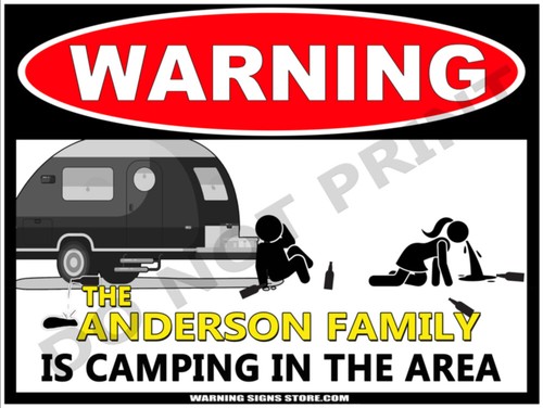 Personalized camping sign - camping,