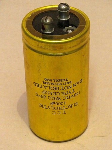 Large can capacitor - can,