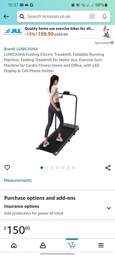 Treadmill running machine - running,