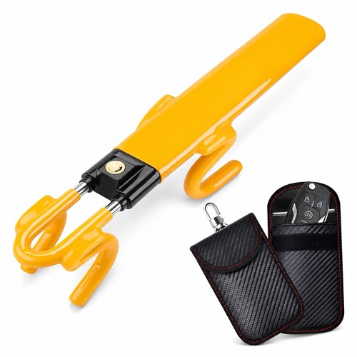 Heavy duty steering wheel lock - steering,