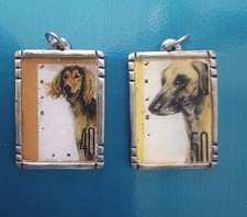 Saluki picture necklaces - saluki,