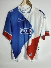 Decathlon Cycle Jersey BTwin FDJ 500 | Men's | White/Blue/Red | 2XL | New