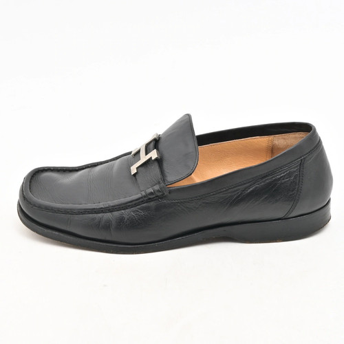 Hermes constance black leather - black,