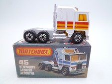 VINTAGE MATCHBOX SUPERFAST No.45e KENWORTH CABOVER AERODYNE IN ORIGINAL BOX 1982