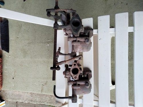 Vintage solex twin carburetors - solex,