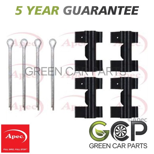 Apec front rear brake pads - rear,