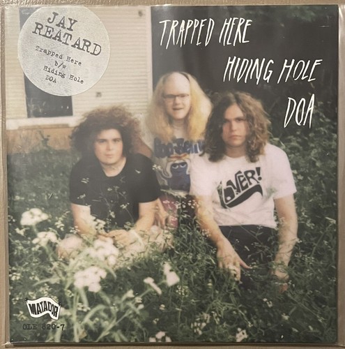 Jay reatard trapped here - here, 7"