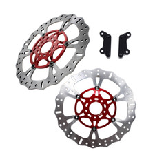 14" Floating Red Front Brake
