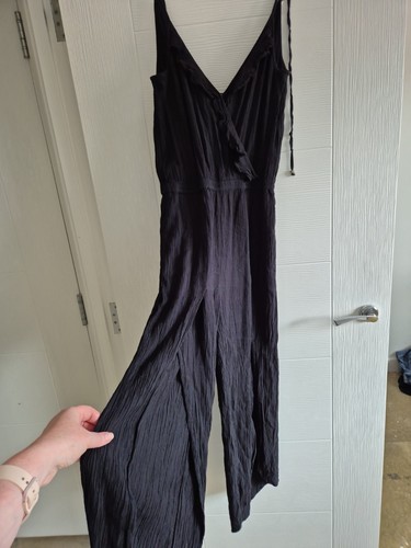 Fatface black jumpsuit - fatface, size