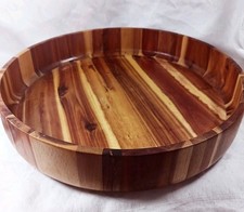 Very Large Acacia Wood Serving