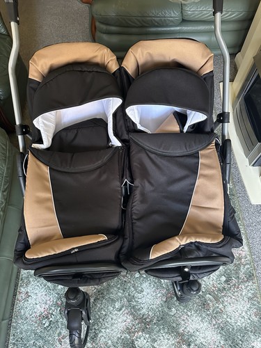 Elcar twin baby pushchair - twin,