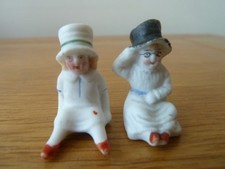Pair antique miniature - antique,
