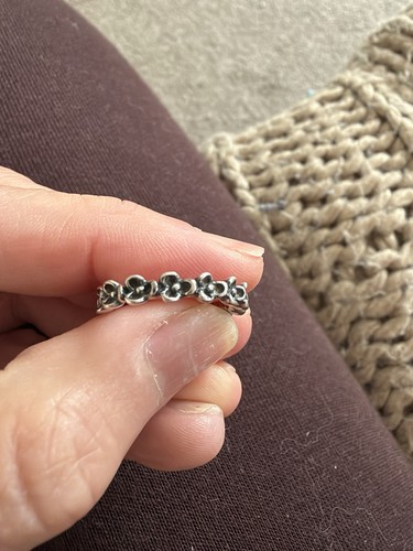 Pandora sterling silver ring - silver,