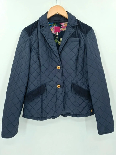 Joules navy diamond quilted - joules,