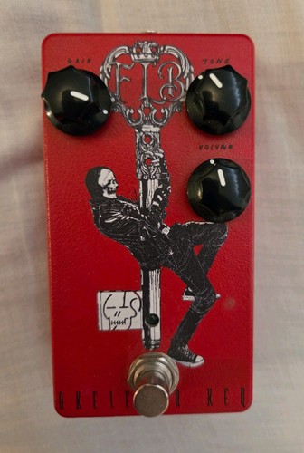 Skeleton key overdrive pedal - key,