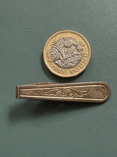 Vintage tie clip - tie,