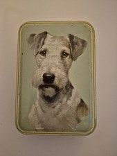Vintage Tin, Wire Fox Terrier