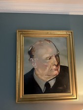 Winston Churchill Painting By howe