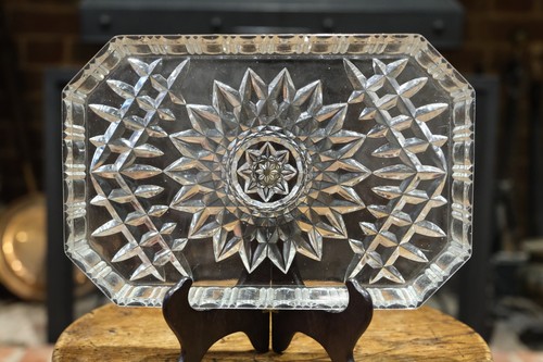 Vintage heavy crystal glass - crystal,