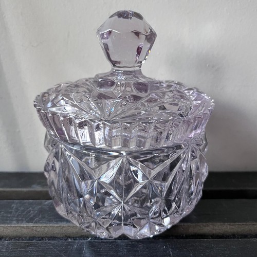 Pressed glass dressing table - pressed,