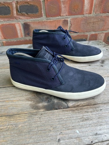 Mens suede canvas - suede/canvas, boots
