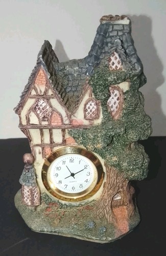 Country cottage shelf clock - country,