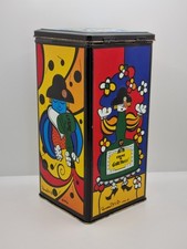 Creme De Grand Marnier Liqueur Tin 1990 Romero Britto Art Abstract Metal Box
