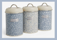 NEXT Set of 3 Blue / Cream