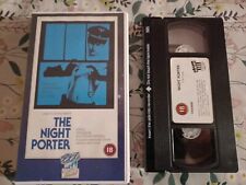 The Night Porter Dirk Bogarde VHS Video EXCELLENT Condition FREE POSTAGE 27