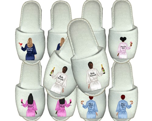 Personalised bridal party spa - party,