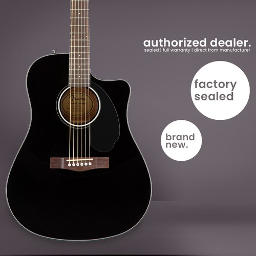 Fender cd60sce dreadnought - -,