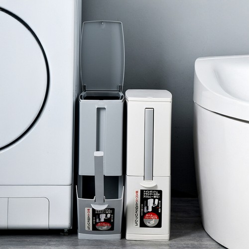 Slim trash can with - slim,