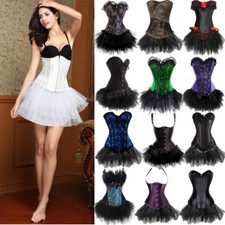 Women Lace Up Steampunk Corset